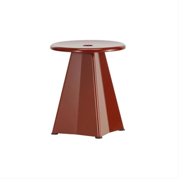 Tabouret-Stool-Metallique-Japanese-Red