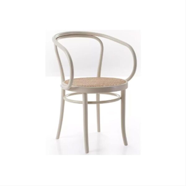 Wiener-Stuhl-Dining-Armchair-with-Woven-Cane