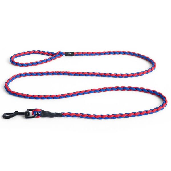 Dogs-Leash-Braided-RedBlue