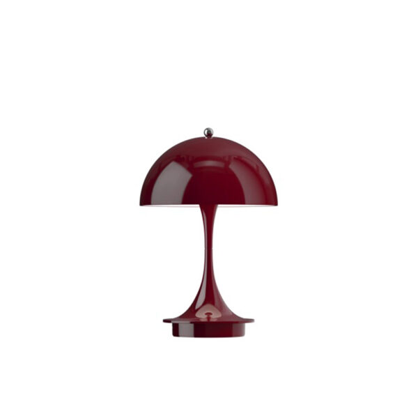 Panthella 160 Portable Lamp / Opaque Burgundy