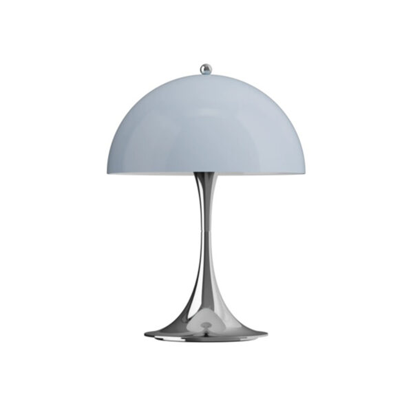 Panthella 250 Table Lamp / Chrome Opal Blue Grey