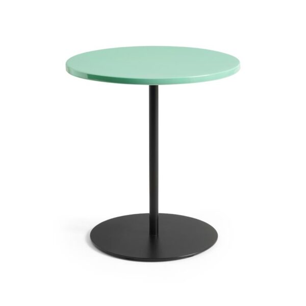 Pyro Coffee Table Black - Soft jade tabletop
