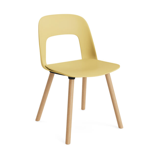 Layout Chair 121 / Solid Oak / Biscotti