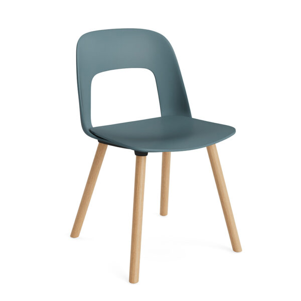 Layout Chair 121 / Solid Oak / Ocean