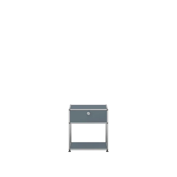Haller Bedside Table – Medium Grey