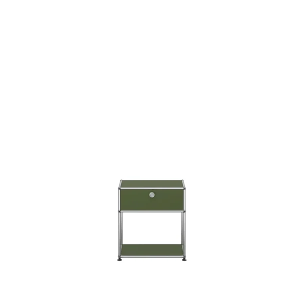 Haller Bedside Table – Olive Green