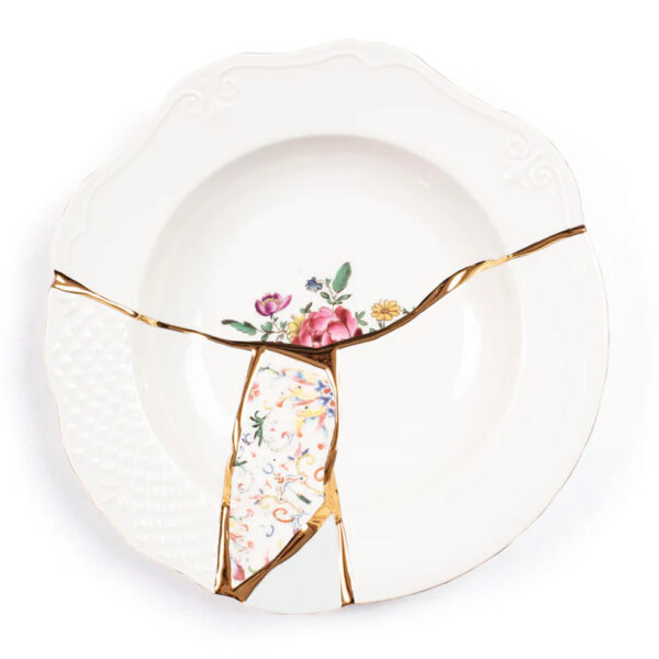 Kintsugi Soup plate 03