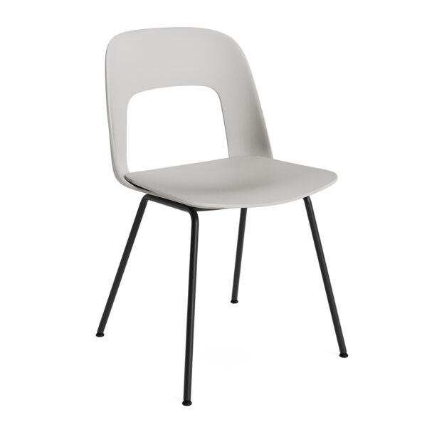 Layout Chair 111 / Black Base / Sky Grey