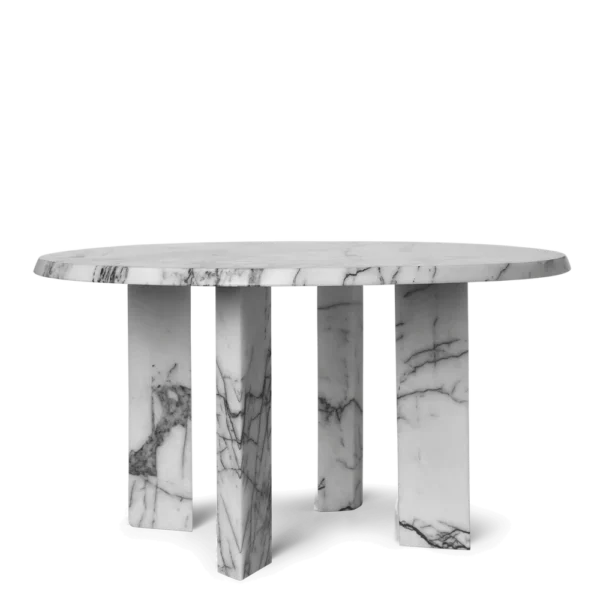 Taula Coffee Table - White/Charcoal