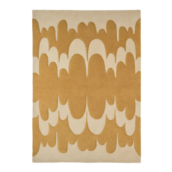 Lucia Eames Echo Rug / Ochre / 300x400