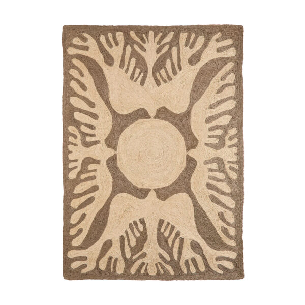 Lucia Eames Sunbird Rug / Charcoal / 300x400