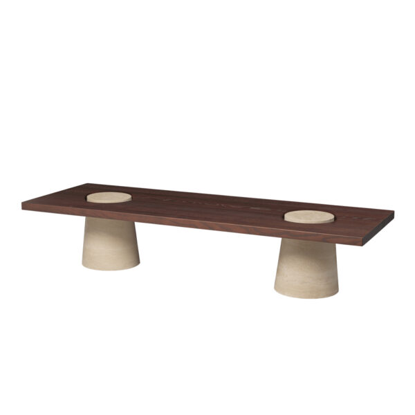 Grova Coffee Table / Travertine