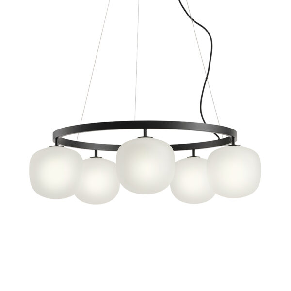 Rime Chandelier / Βlack