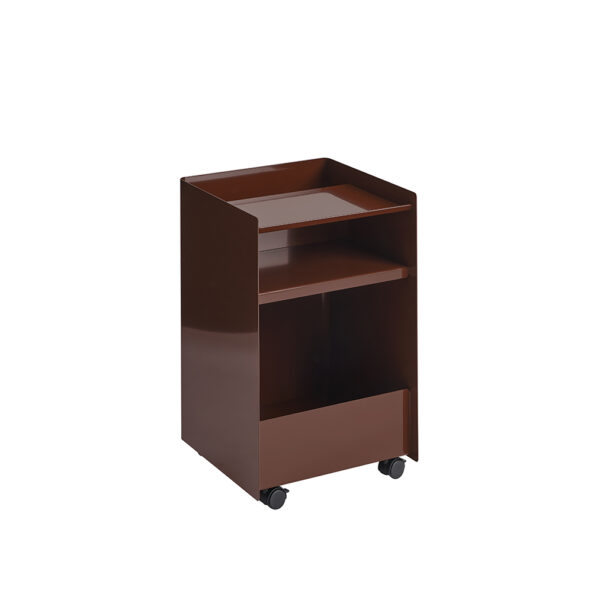 Folded Trolley / Low Open / Dark Red