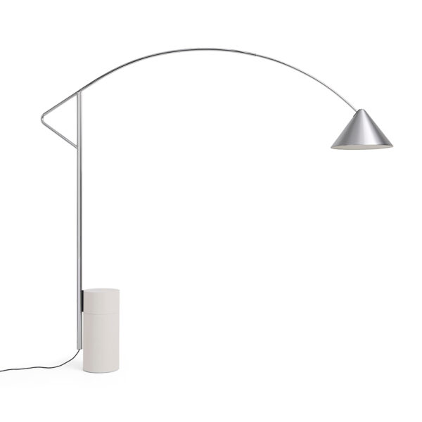 Compass Floor Lamp / Brushed Aluminium
