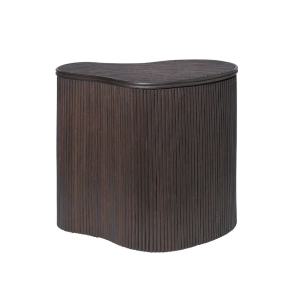 Isola Storage Table / Dark Stained